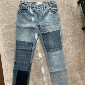 Free people cropped jeans